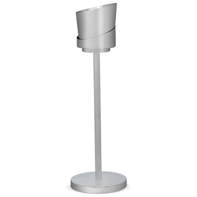 Leopold Vienna LV223003 Secchiello per Champagne con Supporto in Acciaio Inox Opaco colore Argento