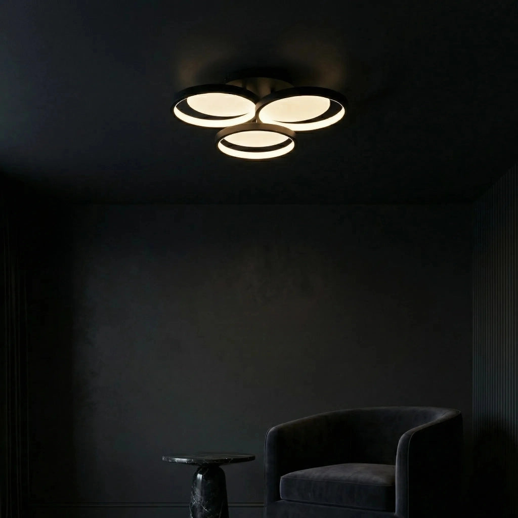 Lampada Da Parete Applique Led App1919-w Black
