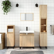Mobile da Bagno Rovere Sonoma 58x33x60 cm in Legno Multistrato 831591