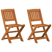 Set da Bistrot per Esterni per Bambini 3 pz | Set Salotto da Giardino Legno di Eucalipto