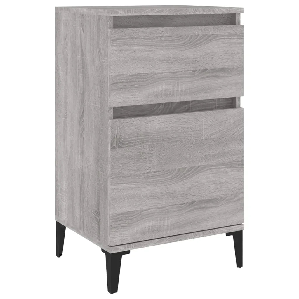 Comodino Grigio Sonoma 40x35x70 cmcod mxl 103319