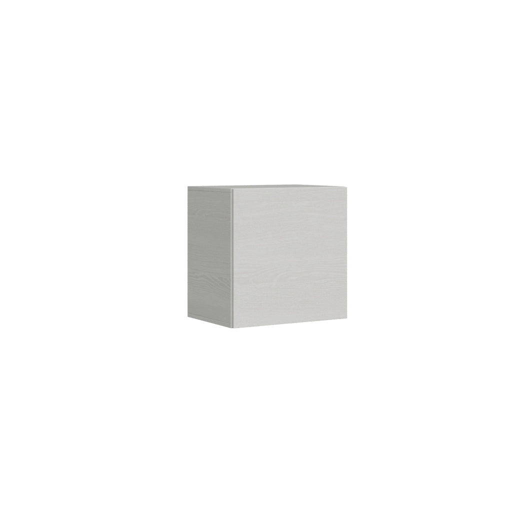 Pensile L.60 H.60 P.39,2 sx-dx Bianco Frassino