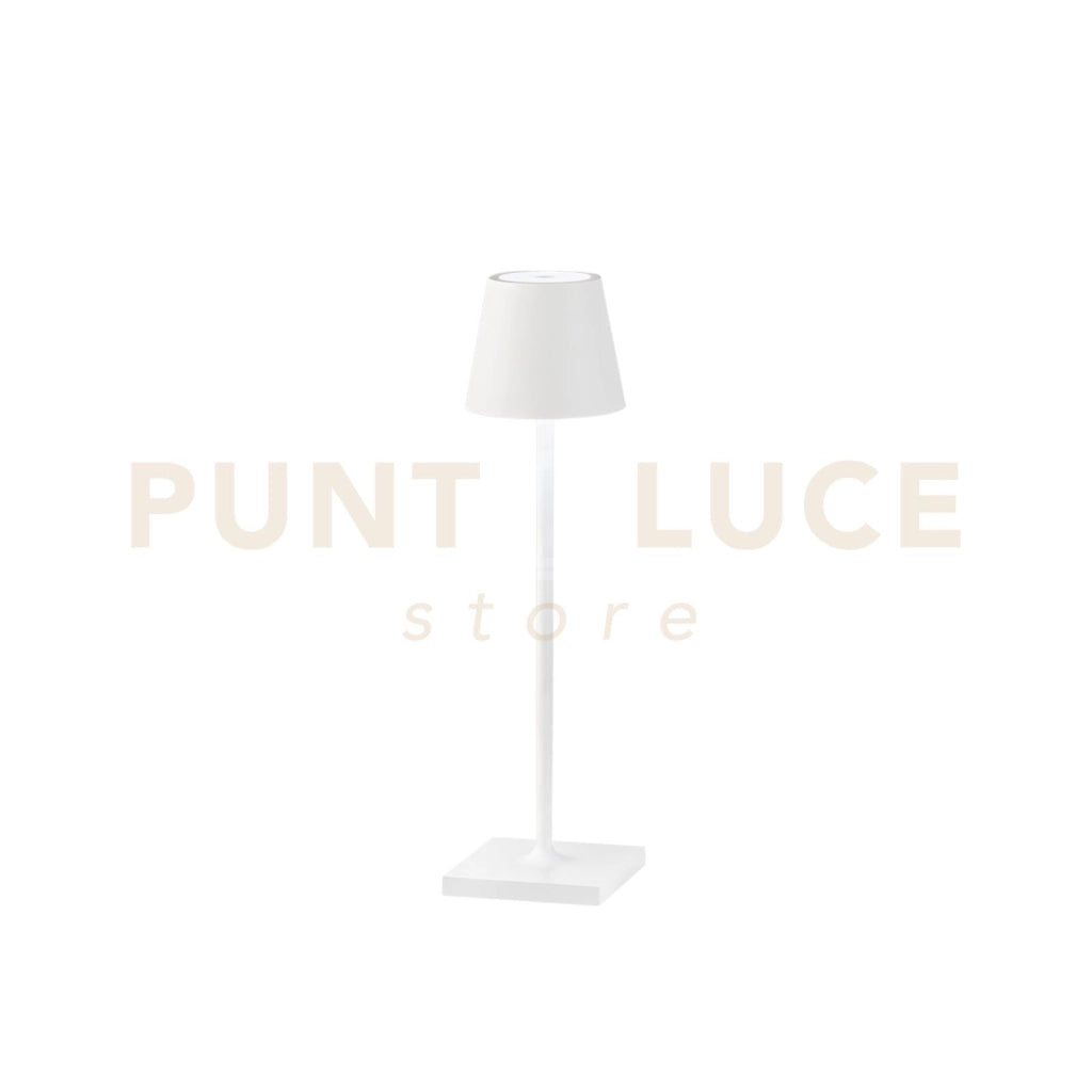 LAMPADA DA TAVOLO RICARICABILE LED DRINK BIANCA 1,5W 165LM 3000K DIMMERABILE IP54 7X25CM