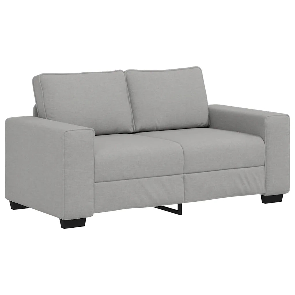 Set di Divani 2 pz con Cuscini Grigio Nuvola in Tessuto 3324739