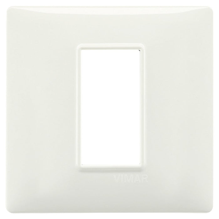 Placca Vimar Plana 1 modulo colore Avorio 14641.02