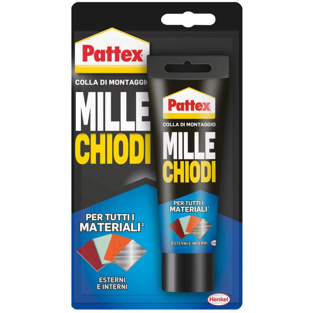 12pz pattex millechiodi water resistant interni/esterni gr.100 cod:ferx.44207