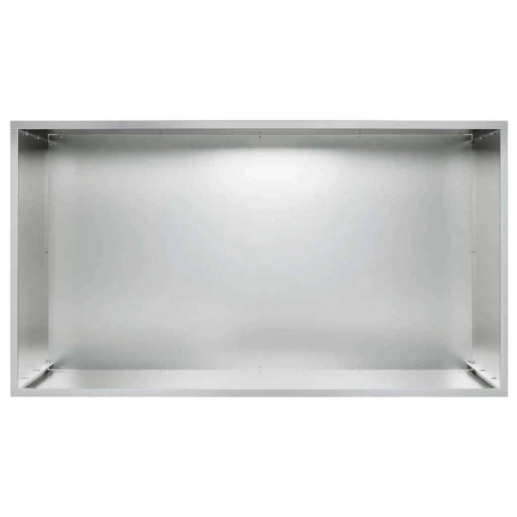 Vaso da giardino Argento 80 x 50 x 50 cm Acciaio zincato 8005270