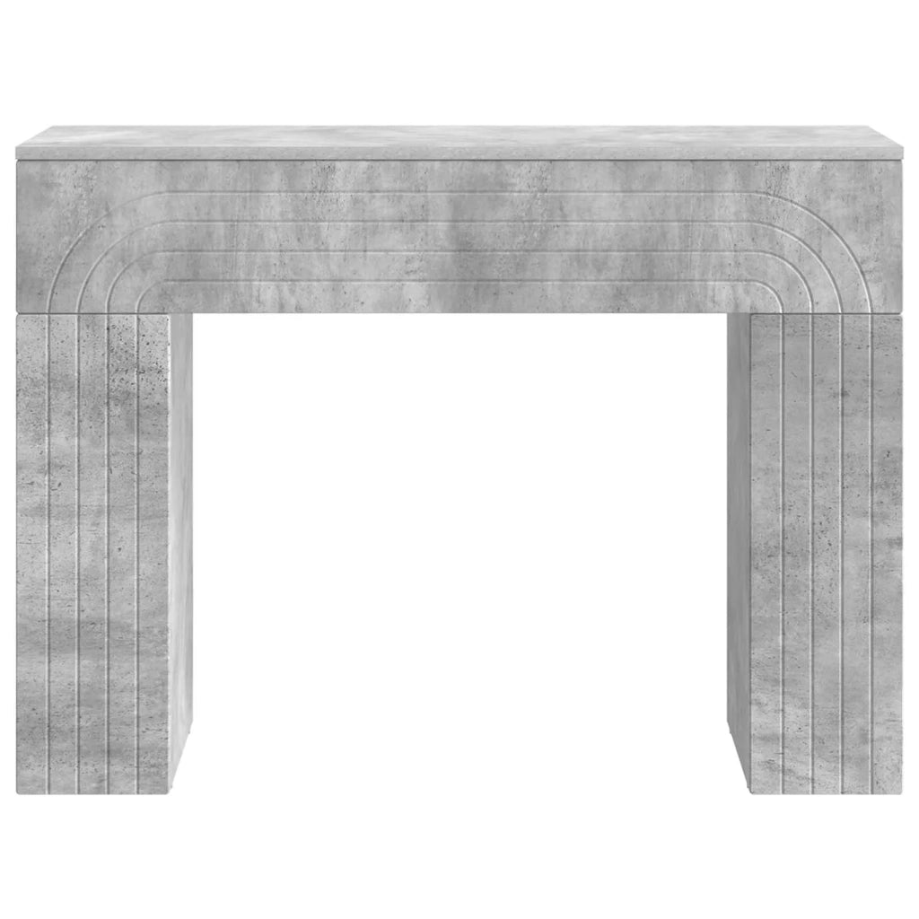 Tavolino da salotto Grigio Cemento 102 x 35 x 75 cm
