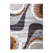 TAPPETO DECORA ARANCIO DIS. 003 110X170 CM- 1,0 pz