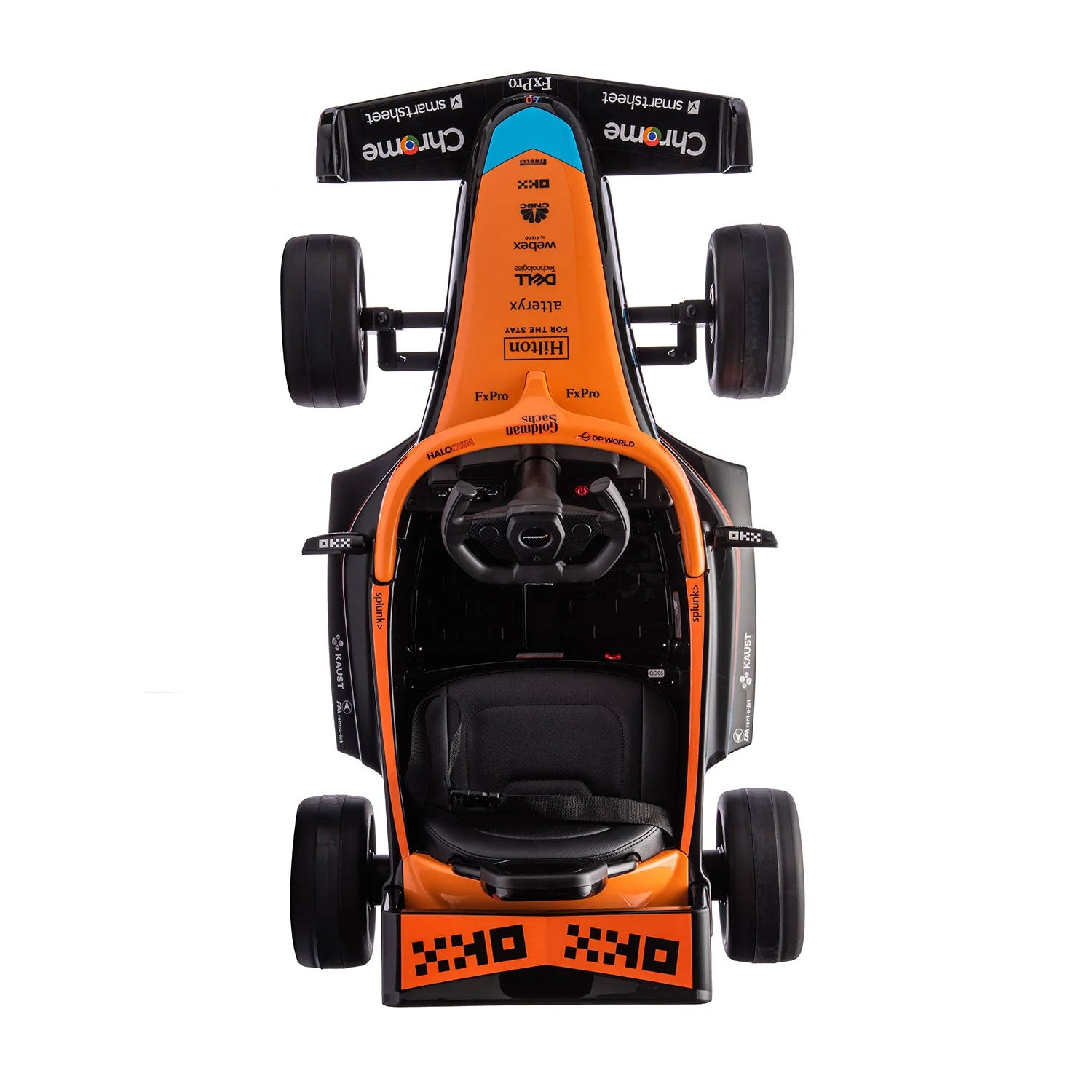 Macchina Elettrica per Bambini Licenza Ufficiale McLaren F1 10,8V 3,1Ah Arancione