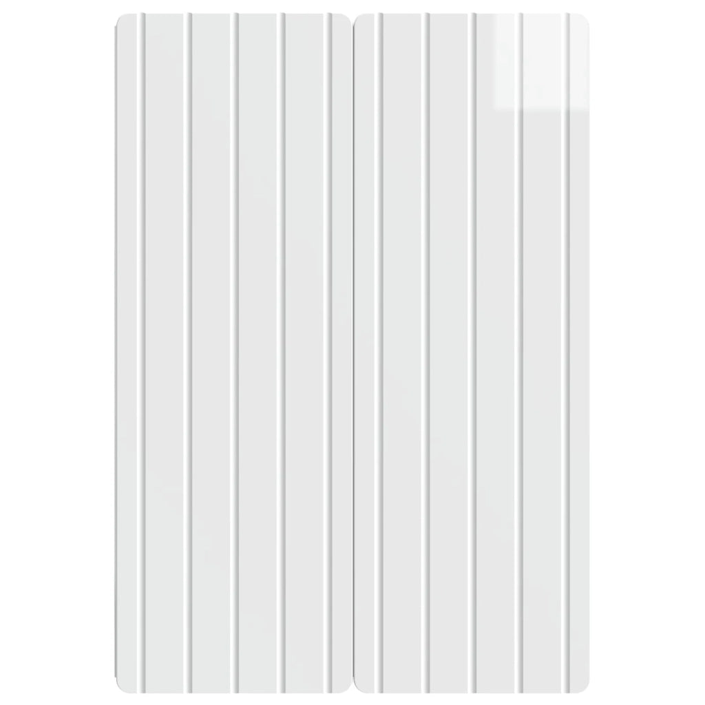 Mobiletto a muro Bianco Lucido 66 x 34,5 x 92 cm 898229
