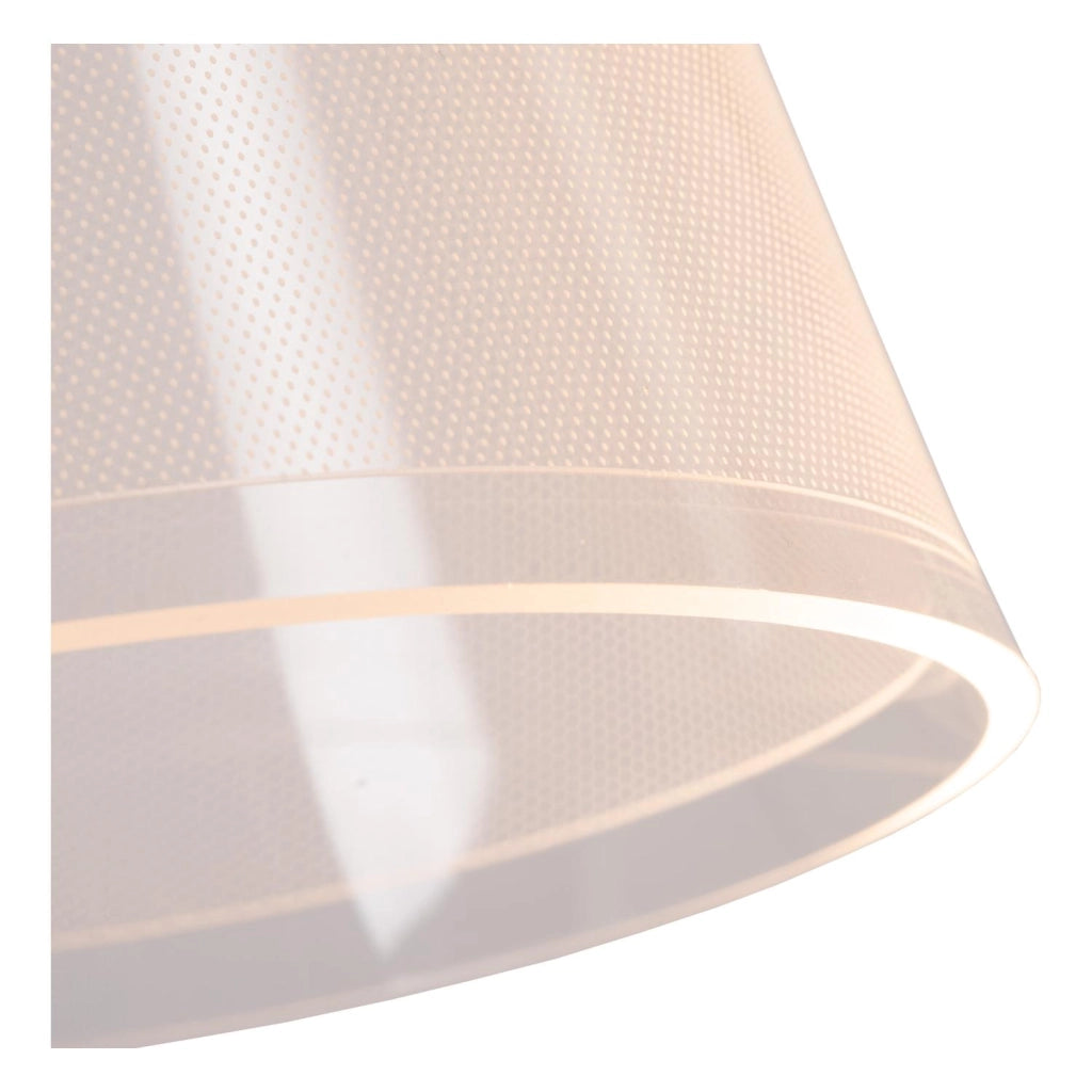 Applique bagno LED 10W KORGIS Lucide nero acrilico