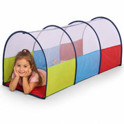 Tunnel ad Arco per Bambini Salvaspazio Pieghevole Gioco per Skills Motorie 125cm