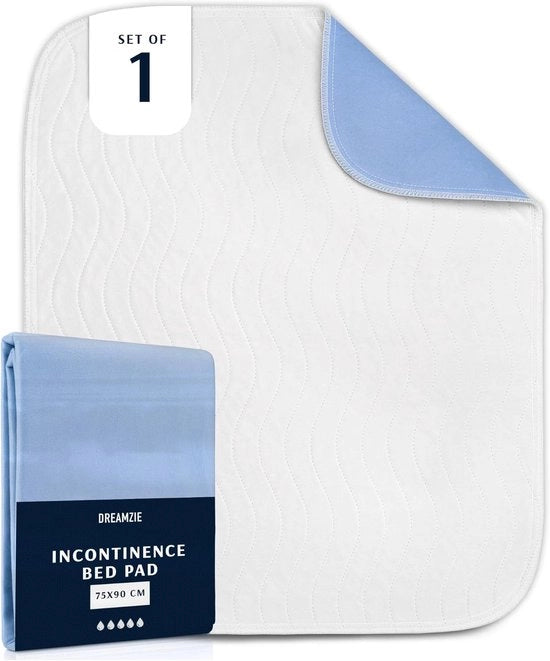 Matraccia protettiva 75x90 cm - Assorbente e impermeabile - Scaricabile matraccia per incontinenza