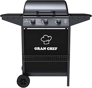 Barbecue A Gas con Tre Fuochi, modello "Thomas"