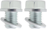 Set di scarico per motocicletta Premium - M12*1.5 - Compatibile con Honda CBF600 CBF1000 CBR125 - Incluso kit di sostituzione per viti e gomiti - Lavastoviglie