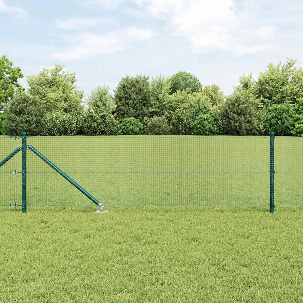 Palo della recinzione Verde 50 x 0,6 m (rete 16 x 16 mm)