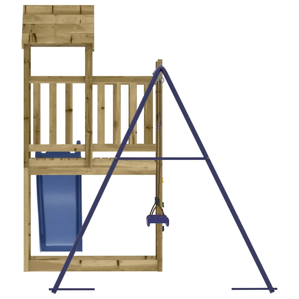 Set da Gioco da Esterno in Legno di Pino Impregnato 3155905