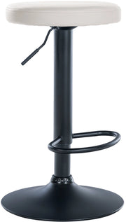 Barhocker Ponte Kunstleder schwarz