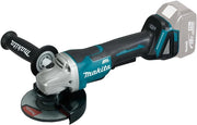 DGA508ZJ Smerigliatrice angolare con interruttore a levetta 125mm 18V + valigetta Makpac
