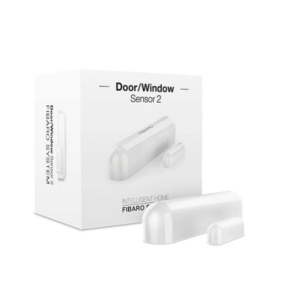 Fibaro fgdw-002-1 zw5 sensore per porta/finestra senza fili bianco