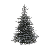 Albero di natale Grandis innevato H210 x 150 cm