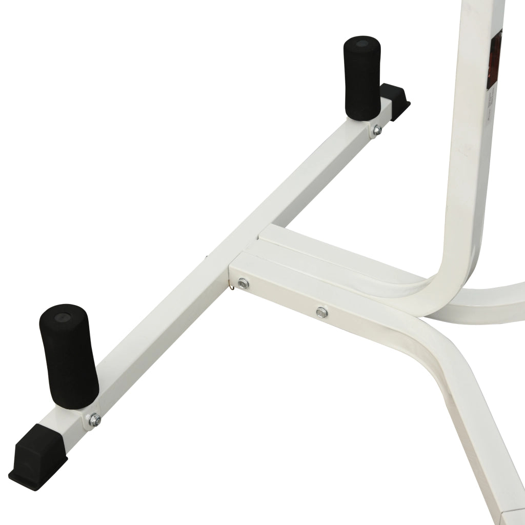 Sacco da boxe 2 in 1 con supporto e pera velocita' ¨C zephmum ¨C bianco 156x115x224 cm