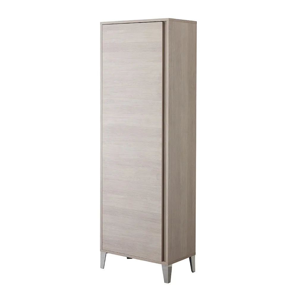 Colonna bagno porta scopa da 60 cm linea Way in rovere chiaro