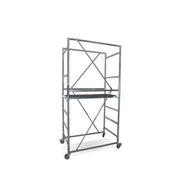 Trabattello TRIS  base 130x80  altezza di lavoro mt 3,20