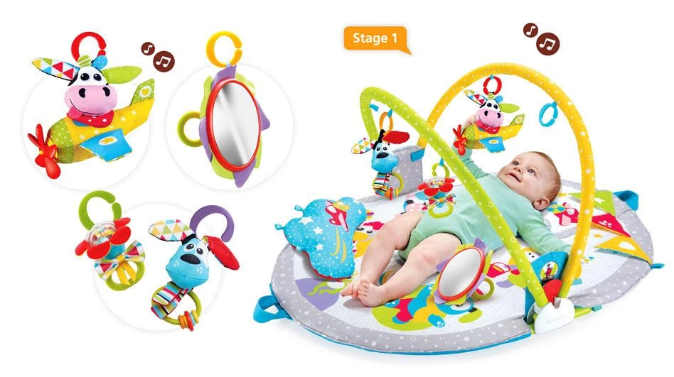 Palestra Giostra per Bambini a 3 Fasi Yookidoo 40145