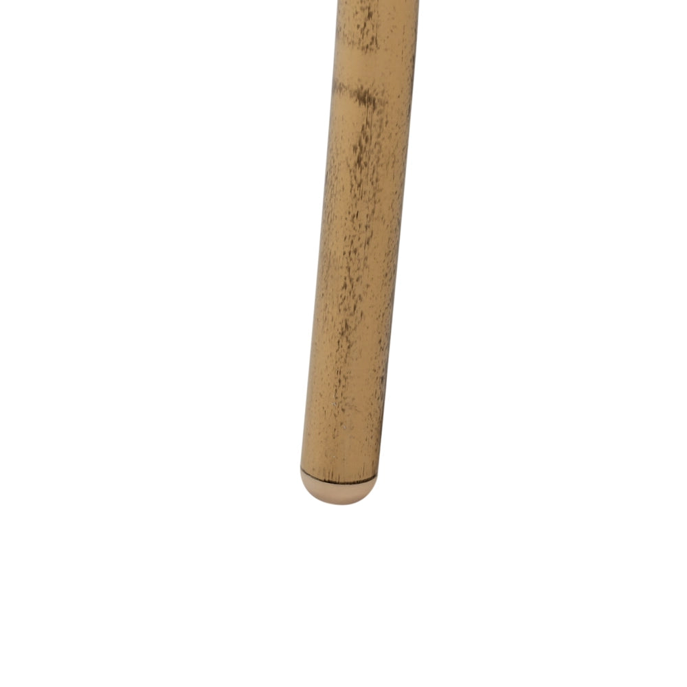 Set di 4 Sedie in Rattan Naturale e struttura in Alluminio con Trama Bianco e Nero