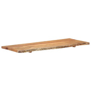 Piano lavabo in acacia mensola sospesa mensola per mobile lavabo piano lavabo 140 x 55 cm 02_0003423