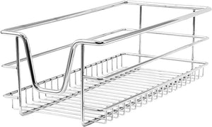 Tirare Fuori Cestini in Acciaio da Cucina Cestelli Organizzazione Credenza da 30cm