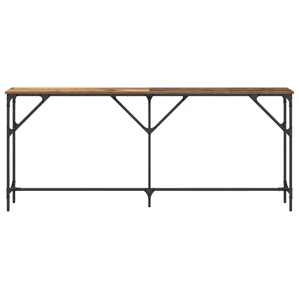 Tavolo consolle Legno vecchio 180 x 23 x 75 cm 871326