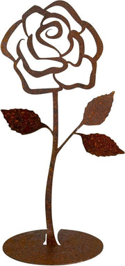 Decorazione metallica giardino dei fiori - Decorazione per la casa - Decorazione di Natale - Decorazione esterna metallica - Resistente alla ruggine e patina - Regalo per amica/amico/nozze/Mother's Day/Valentine's Day