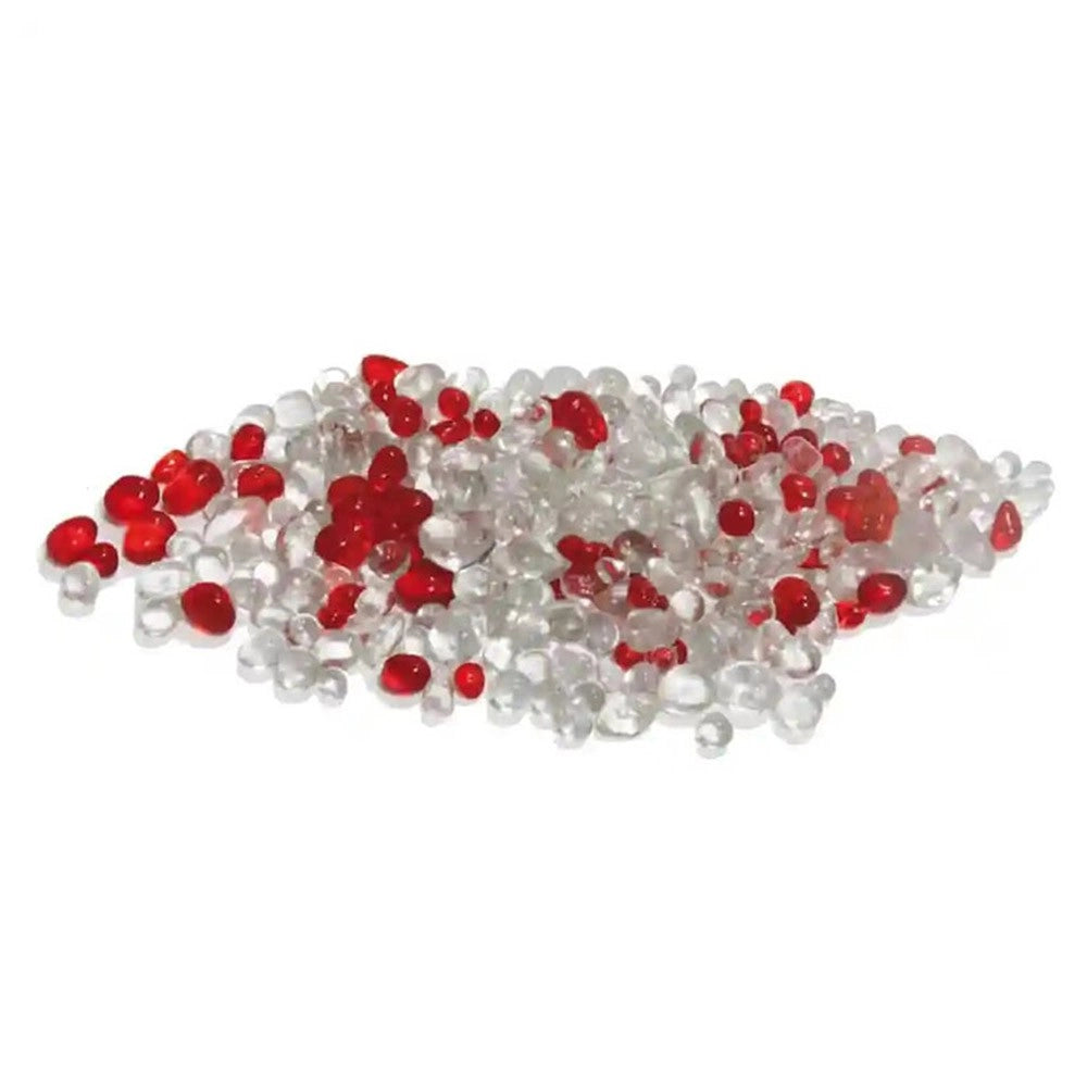 Wave Crystal Sand Bianca/Rossa 400gr - materiale decorativo per acquari D'acqua Dolce