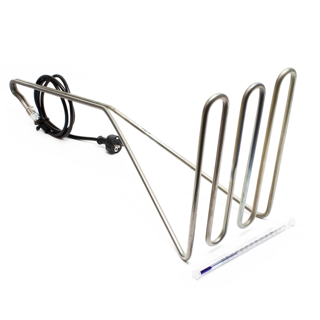 Riscaldatore a immersione con termometro 3200W acciaio inox per sterilizzazione succo di frutta