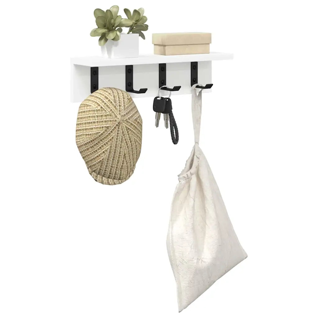Appendiabiti a muro Bianco 40 x 10,5 x 10,5 cm CFW9765781