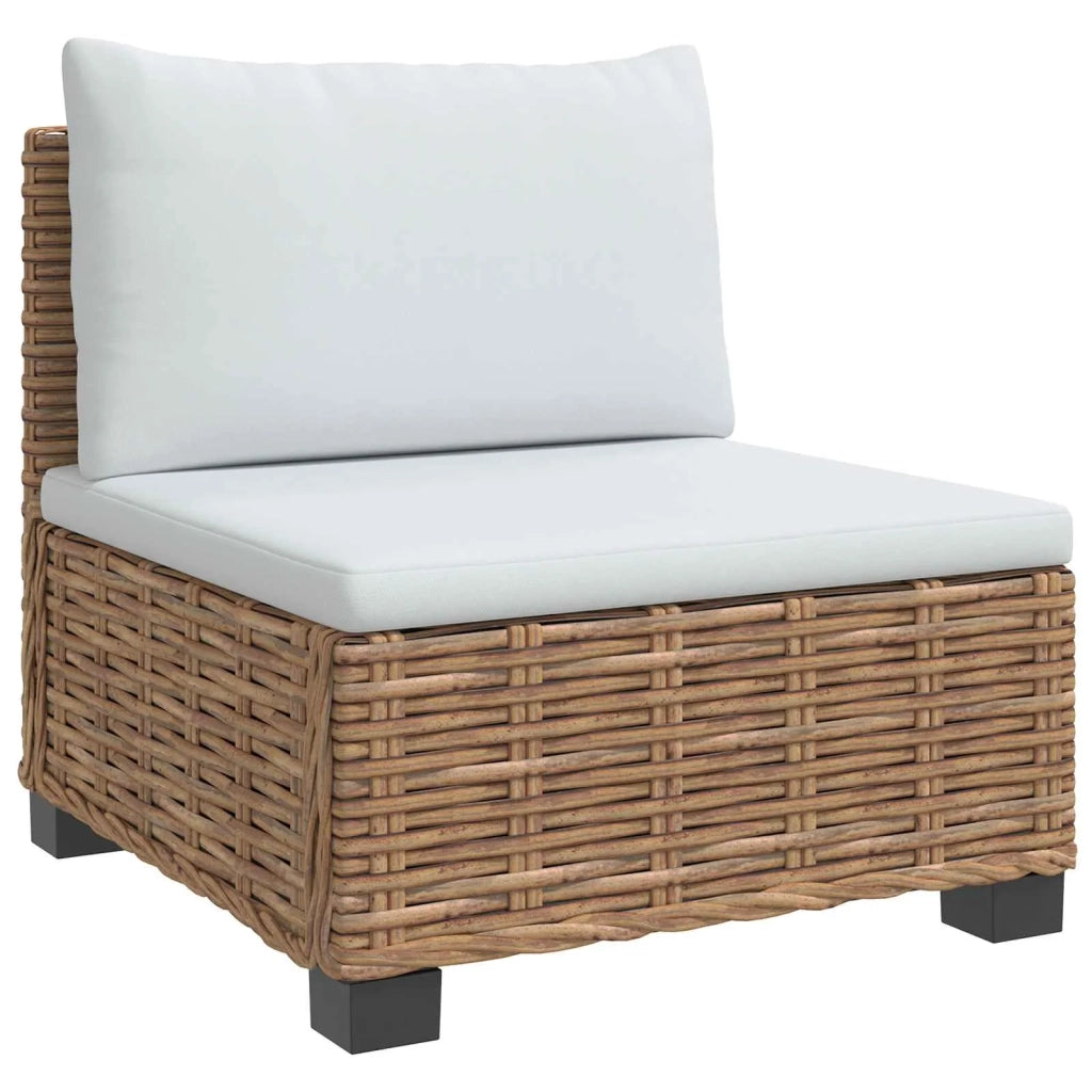 4 pz Set Lounge in Rattan con Cuscini GENDT Rattan naturale 3429844