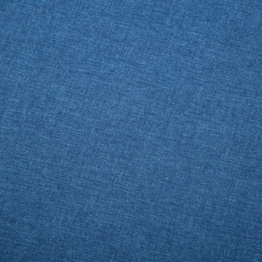 Divano letto a 3 posti letto per gli ospiti trasformabile divano letto da soggiorno pieghevole per uso interno rivestito in tessuto 172 x 70 x 82 cm blu 02_0018958