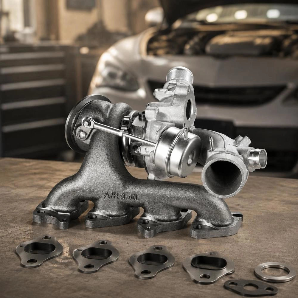 Turbocharger With Gasket Set, Turbocharger Replacement For Car Engines, Compatible With Buick Encore 2013-2021 --- 1.4L Gas VVT Turbocharged Ecotec LUV