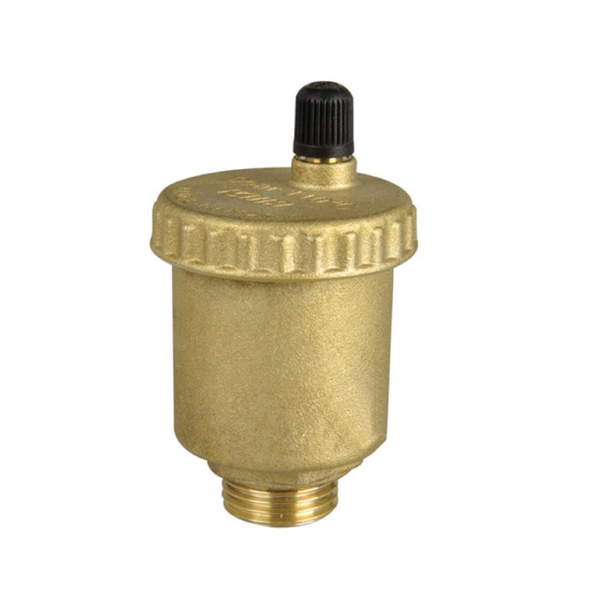 Valvola automatica di sfogo aria ottone giallo ICMA bomboletta sfiato elimina aria impianti 1/2