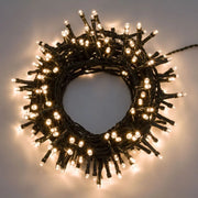 Catena Minilucciole 200 Led Luce Calda 10 Metri Controller 8 Modalità Lotti