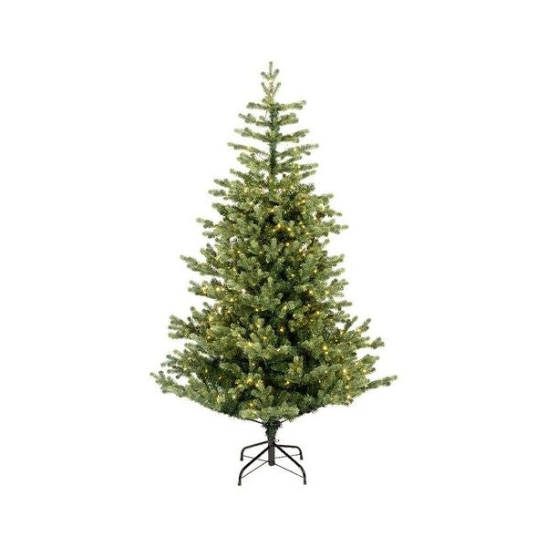 Albero natale addobbato amicasa 9670066 geneva verde