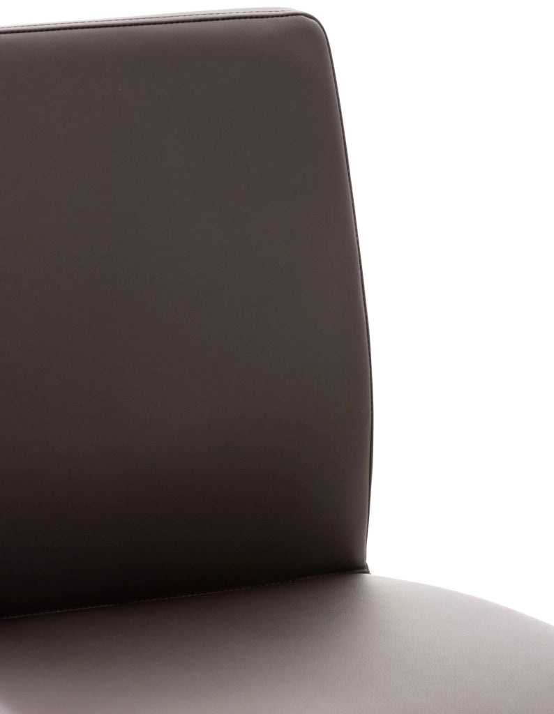 Barhocker Cadiz Kunstleder edelstahl