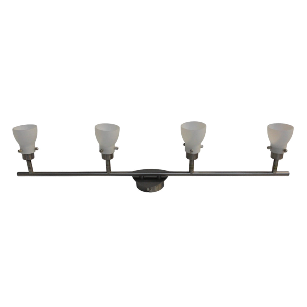 Stecca 4 Faretti con Vetro MAX 4X35W GU10 - Serie PARIGI ALEYAY
