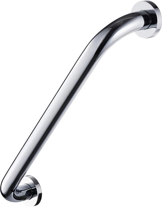 Maniglia per doccia con impugnatura per bagno - maniglia di sostegno con superficie antiscivente per parete - sostegni per vasca da bagno regolabili - maniglia per wc in ottone verniciato lucido - 30 cm