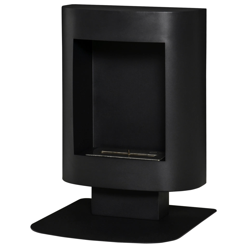 Camino a Bioetanolo ¨C zephmum ¨C Nero, Serbatoio 0.9L, 46.5x53x65cm