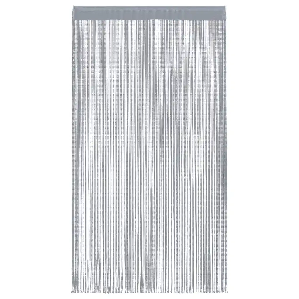 Tende a Filo 2 pz Grigio Chiaro 140x250 cm 4102050