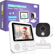 Sistema di monitoraggio per bambini - sistema di monitoraggio con camera - sistema di monitoraggio notturno - sistema di intercomunicazione - visibilità notturna - ricaricabile